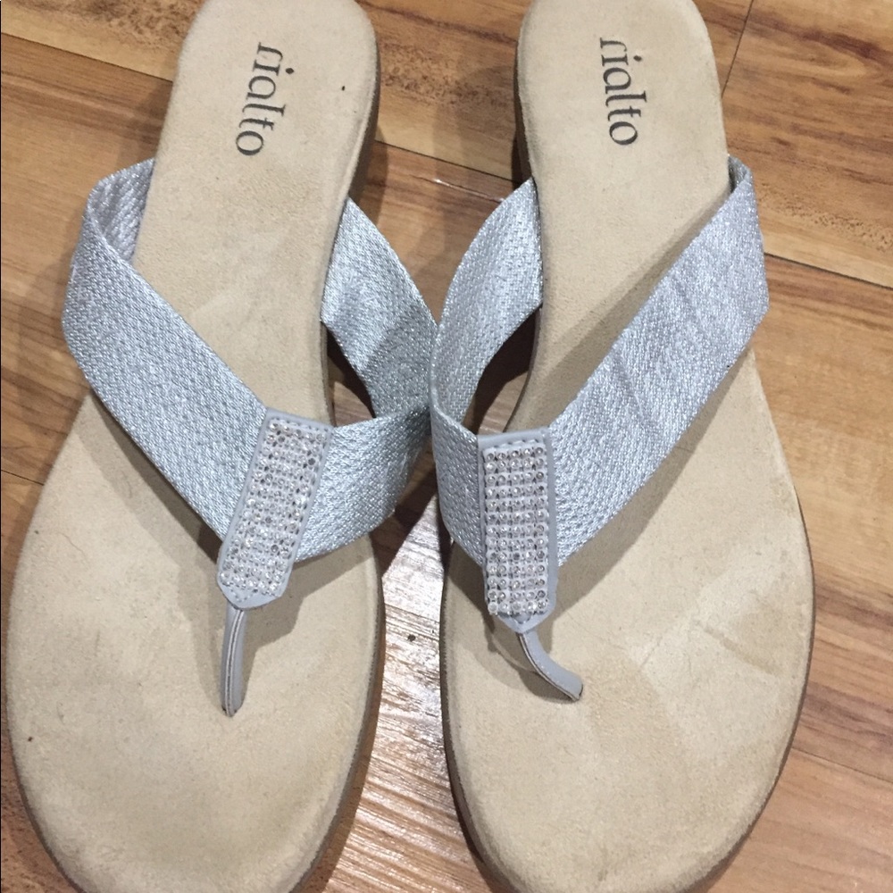 Rialto silver sandals